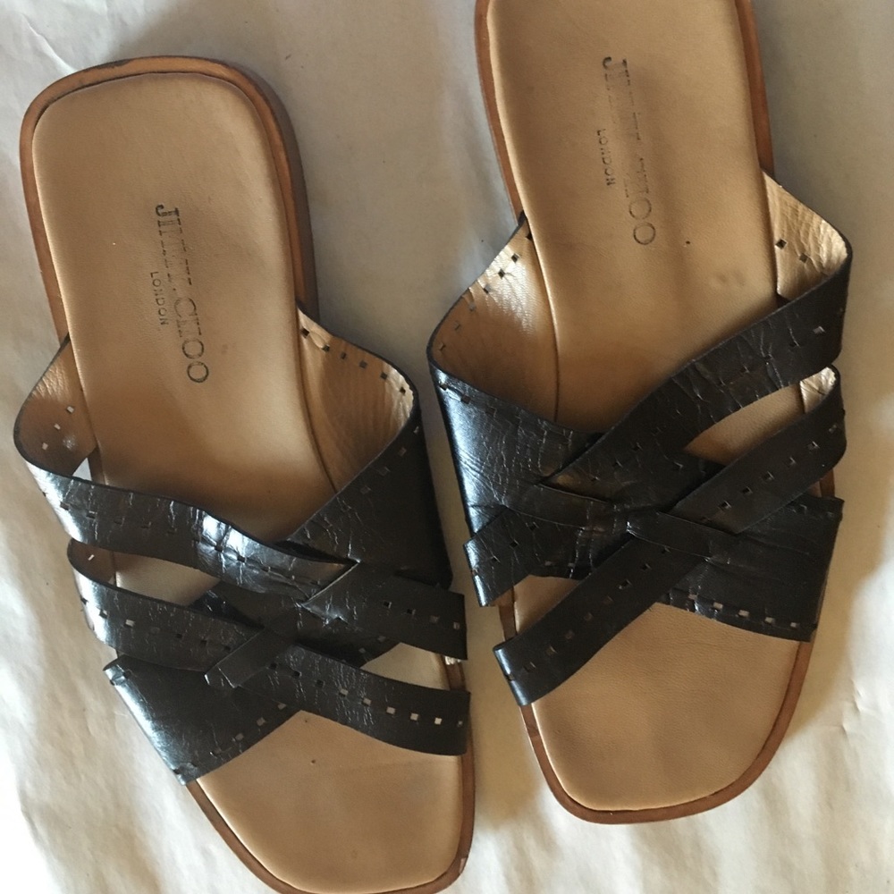 Pre-owned men Jimmy Choo sandals. Size 44.5